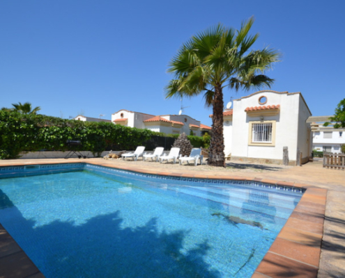 Spanien - Riumar - Ferienhaus mit Pool
